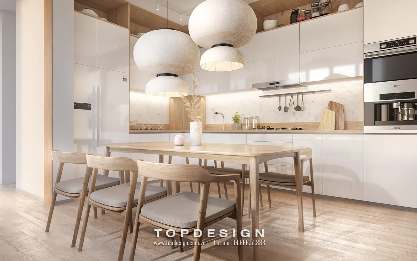 Thiết kế nội thất phòng bếp - TOPDESIGN 6