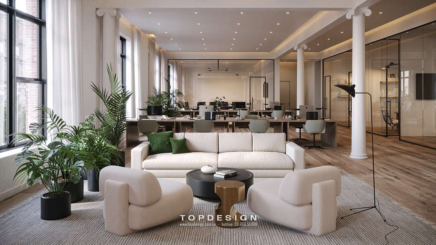 Thiết kế văn phòng 300 m2 - TOPDESIGN - 5