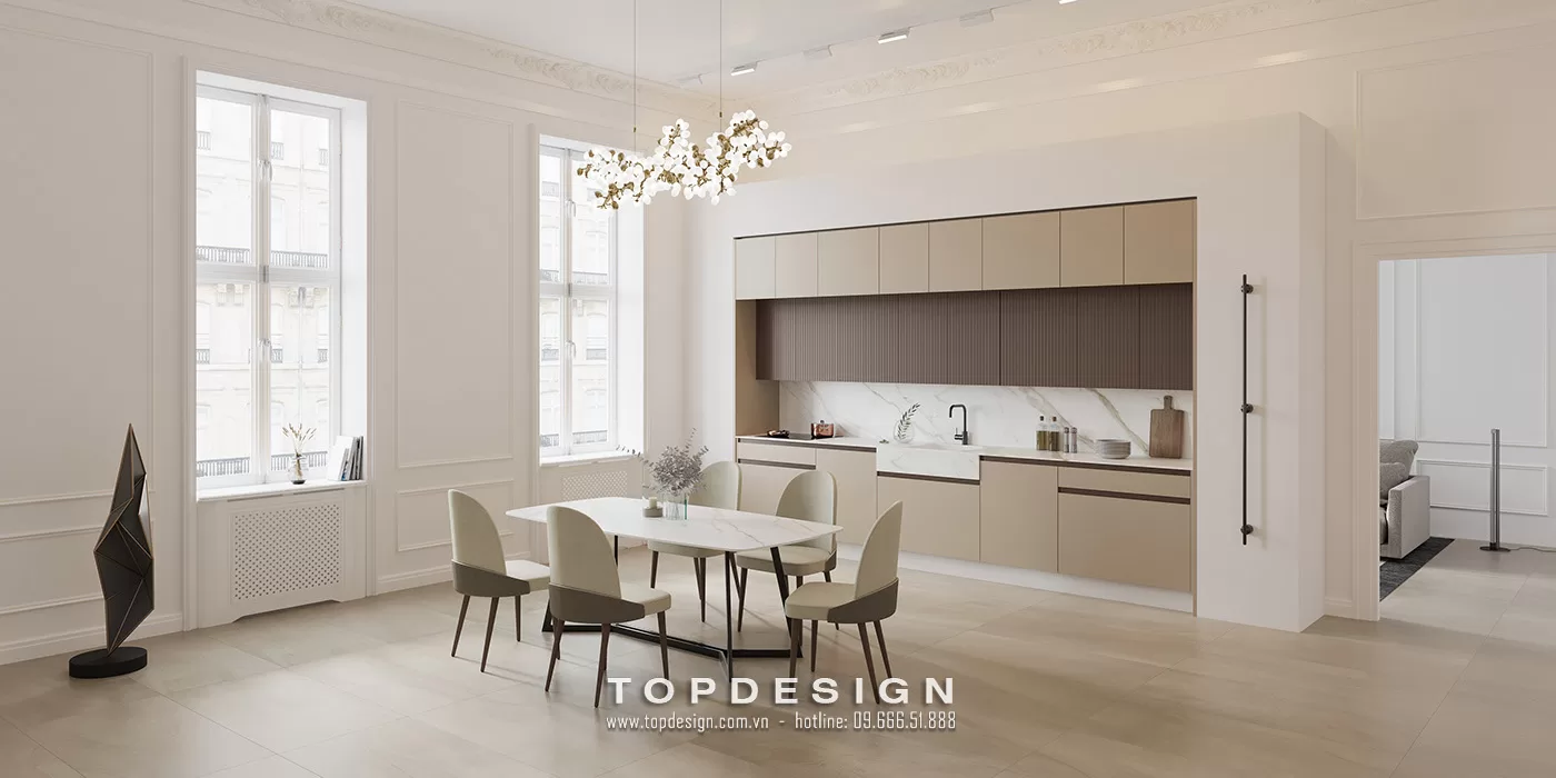 Thiết kế nội thất phòng bếp - TOPDESIGN 3