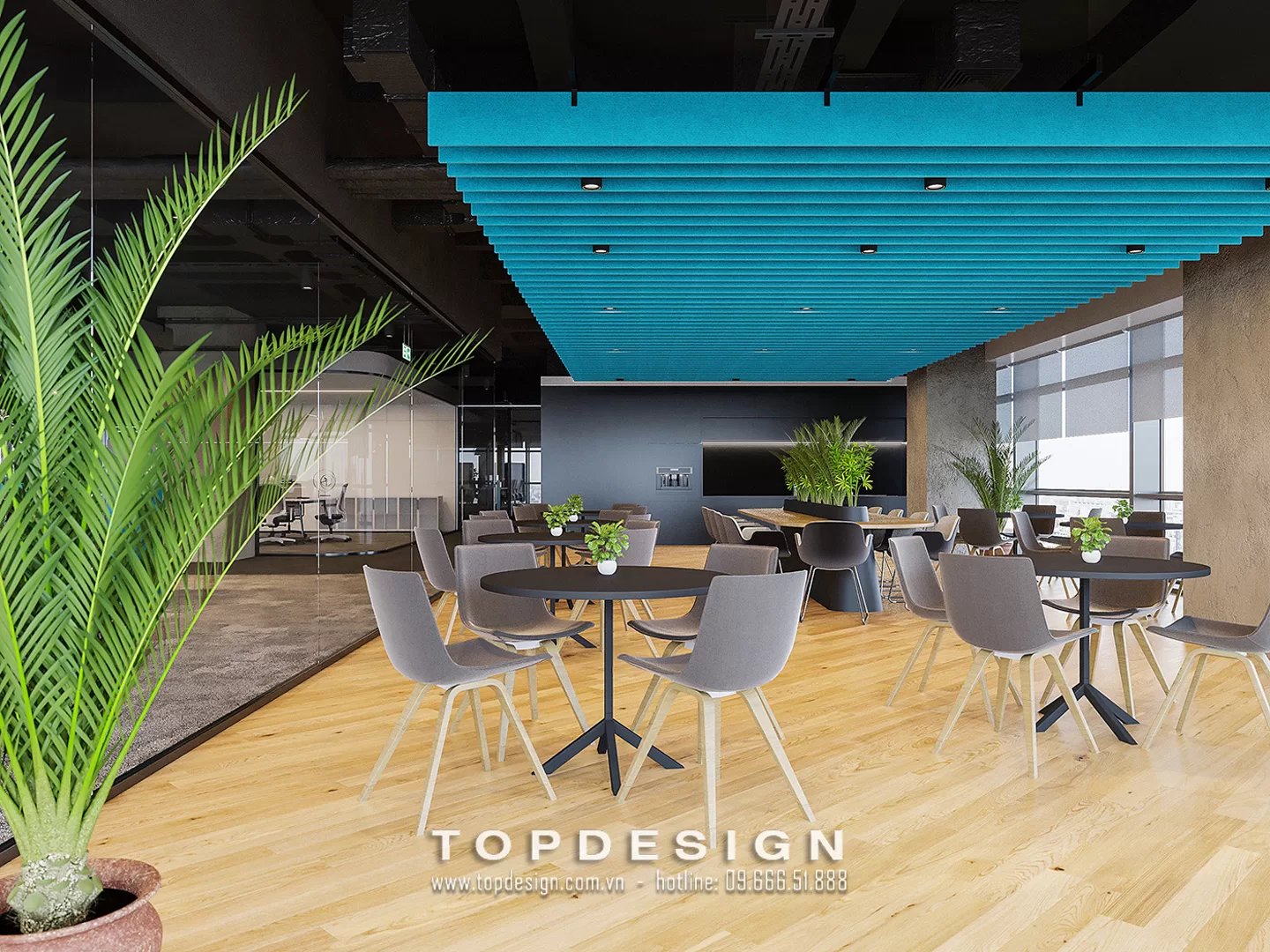 Thiết kế văn phòng công ty Logistic - TOPDESIGN 5