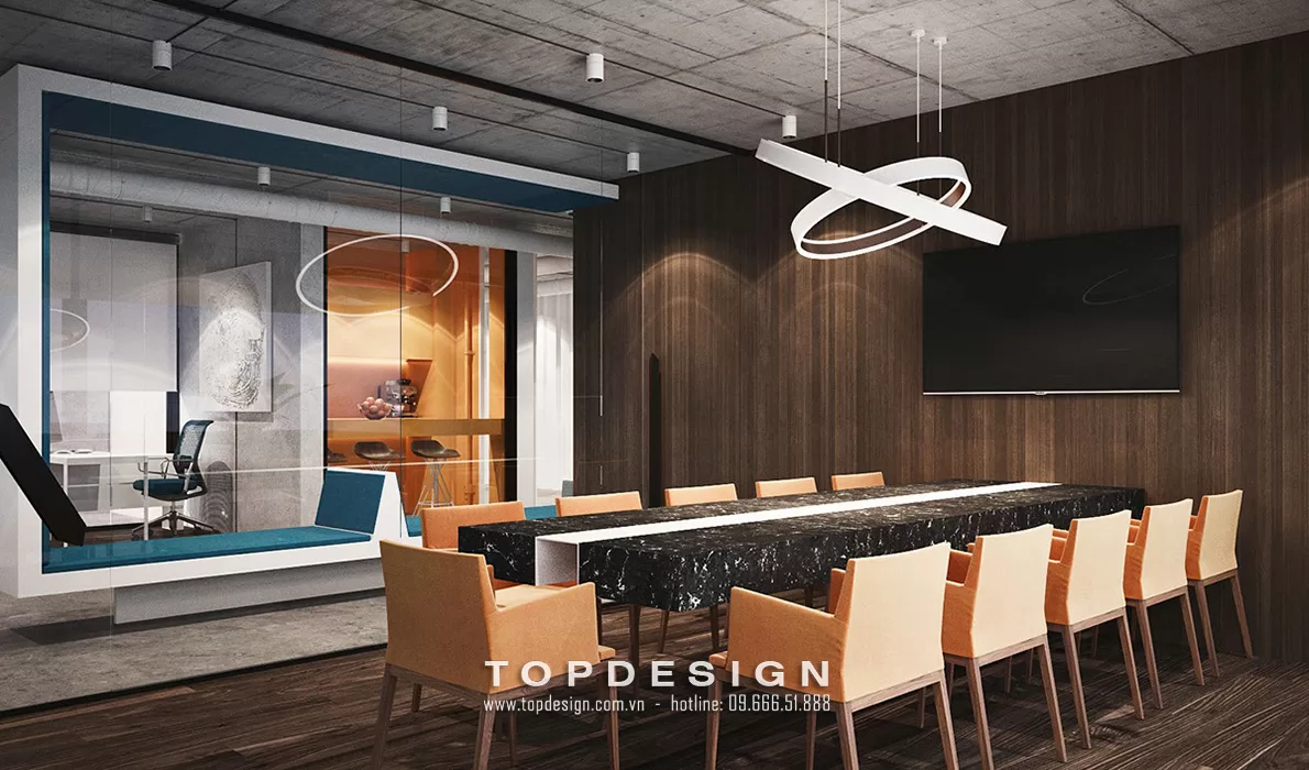 Mẫu văn phòng phong cách Industrial - TOPDESIGN - 7