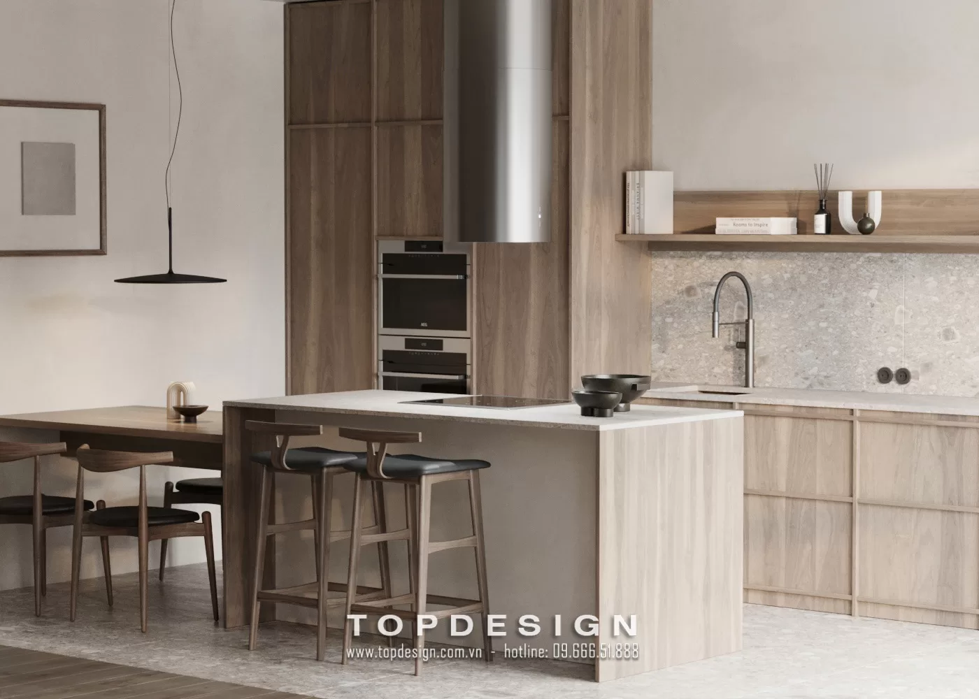 Thiết kế nội thất phòng bếp - TOPDESIGN 4