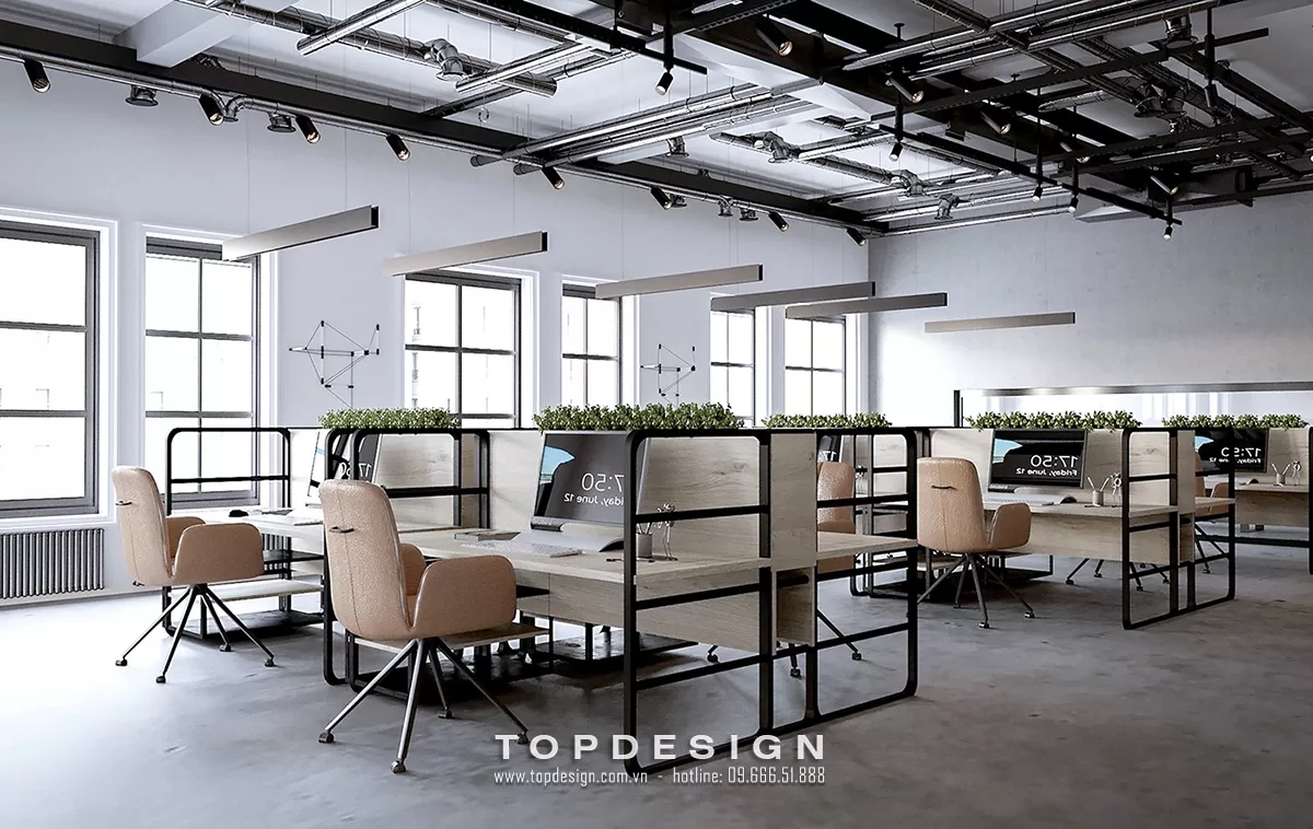 Bố trí công năng văn phòng - TOPDESIGN 2