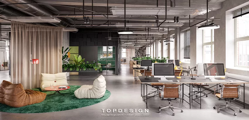 Thiết kế văn phòng 300 m2 - TOPDESIGN - 9