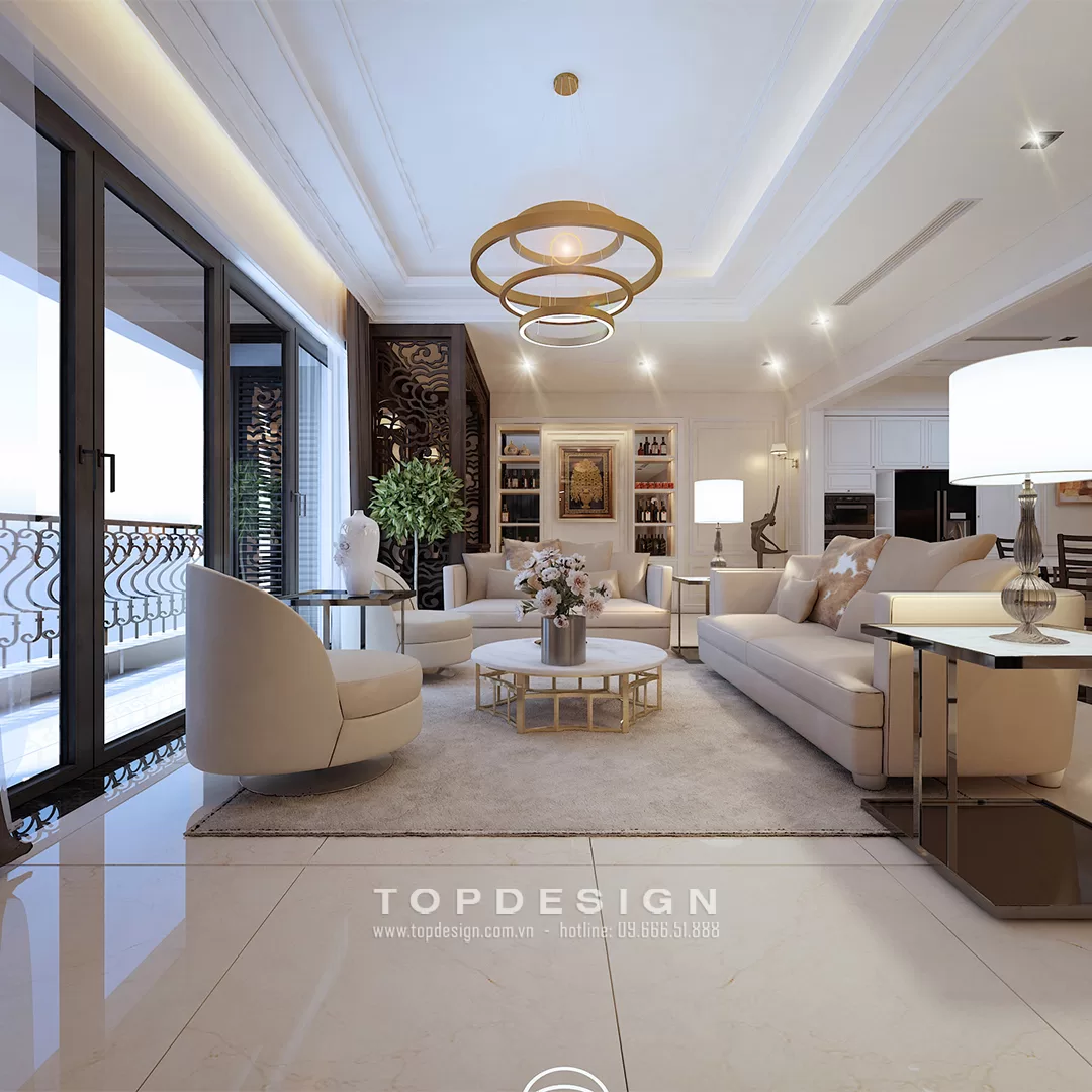 Mẫu phòng khách hiện đại - TOPDESIGN 13