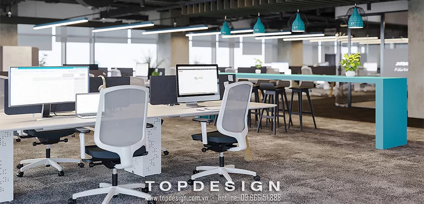 Thiết kế văn phòng công ty Logistic - TOPDESIGN 13