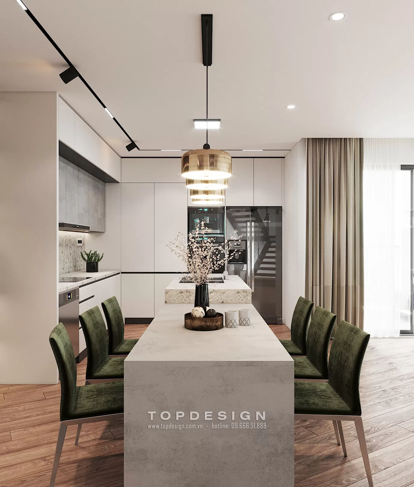 Thiết kế nội thất phòng bếp - TOPDESIGN 8