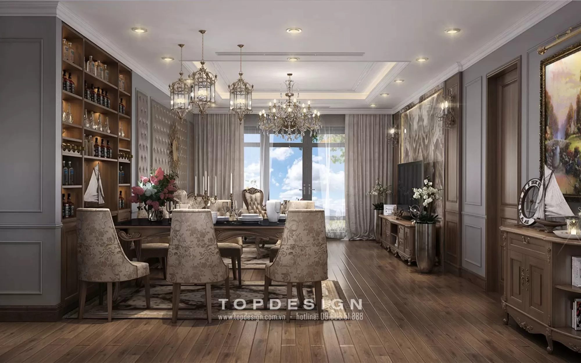 Thiết kế nội thất phòng bếp - TOPDESIGN 11