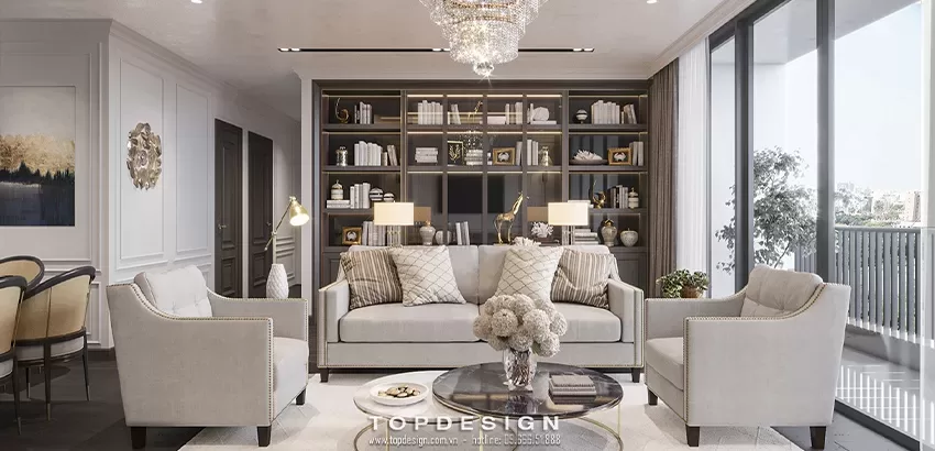 Mẫu phòng khách hiện đại - TOPDESIGN