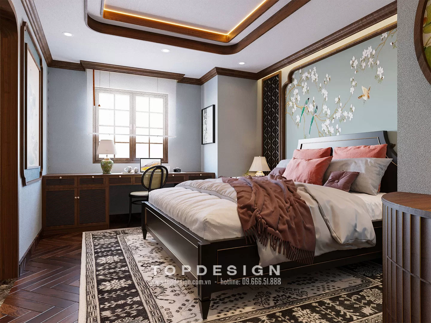 Mẫu thiết kế nội thất phòng ngủ đẹp - TOPDESIGN 1