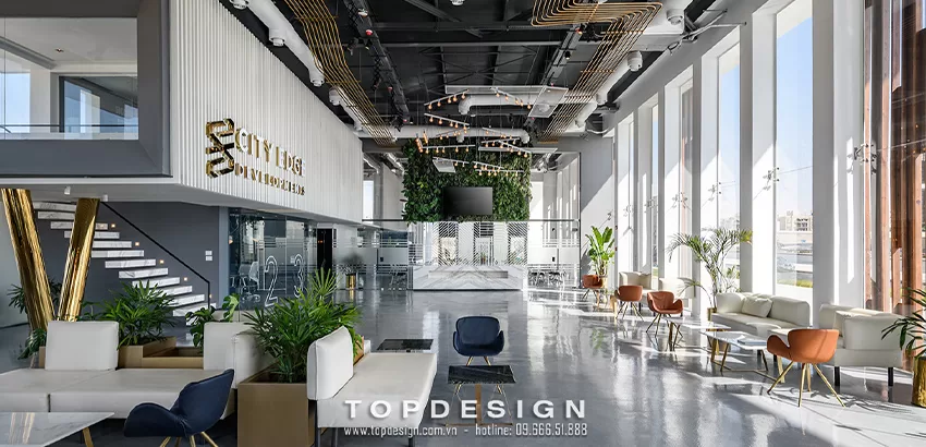 Thiết kế văn phòng xuất nhập khẩu - TOPDESIGN 17