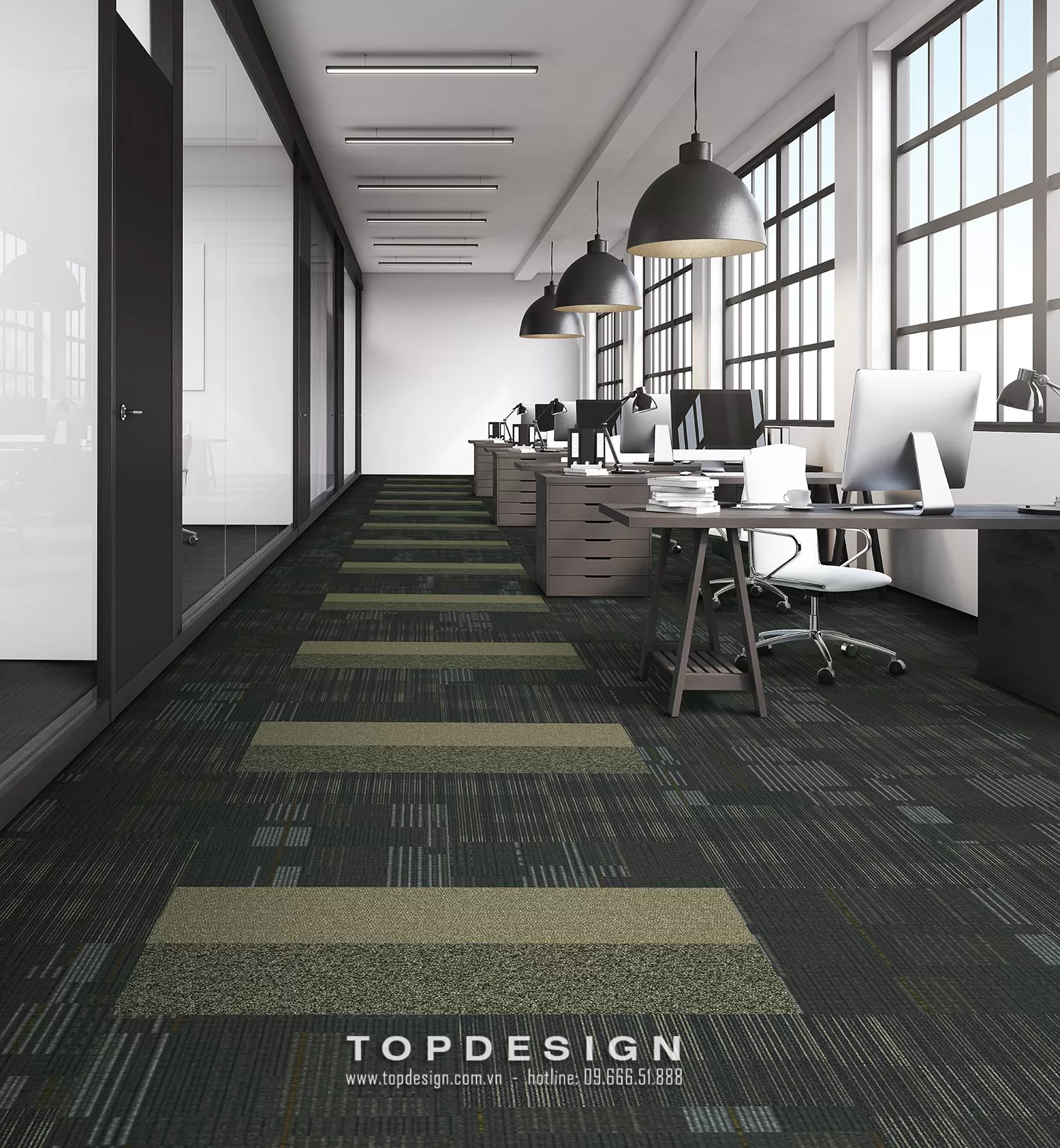 Ý tưởng thiết kế văn phòng đẹp - TOPDESIGN 1