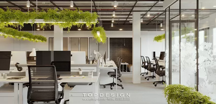 Thiết kế ánh sáng văn phòng - TOPDESIGN 5