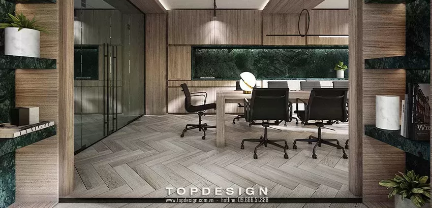 Bố trí thiết kế văn phòng - TOPDESIGN