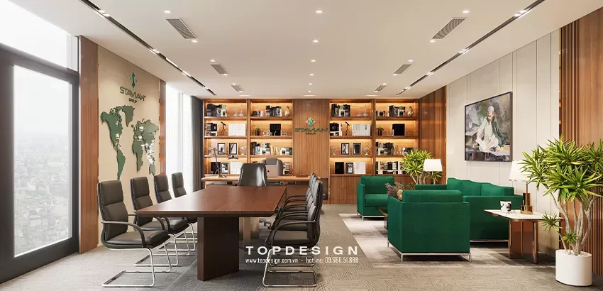 Công ty chuyên nội thất văn phòng - TOPDESIGN