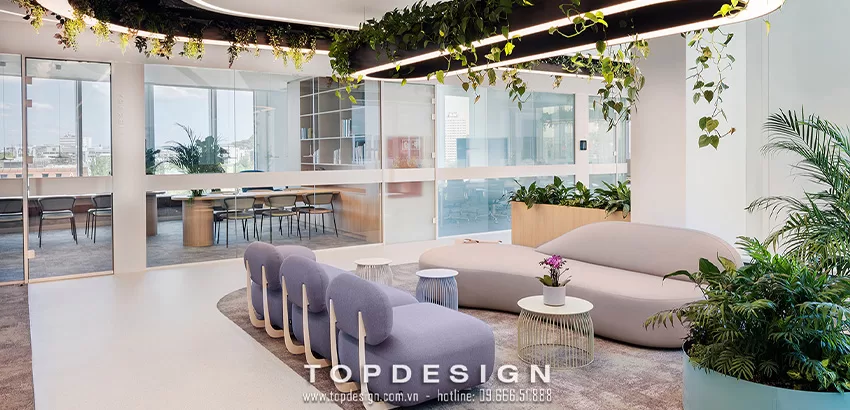 Mẫu văn phòng công ty đẹp - TOPDESIGN 8