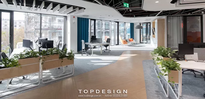 Nội thất văn phòng thông minh - TOPDESIGN