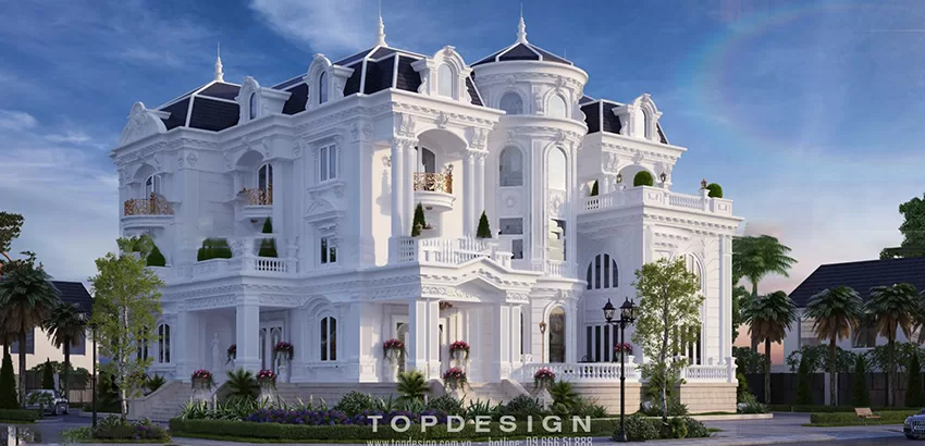 Biệt thự kiểu Pháp - TOPDESIGN 10