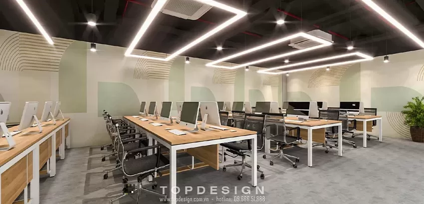 Thi công trọn gói văn phòng - TOPDESIGN