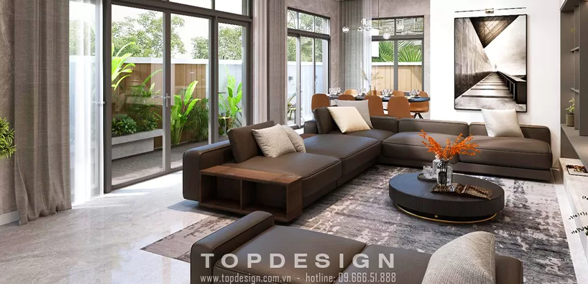 Ý tưởng thiết kế nội thất biệt thự - TOPDESIGN