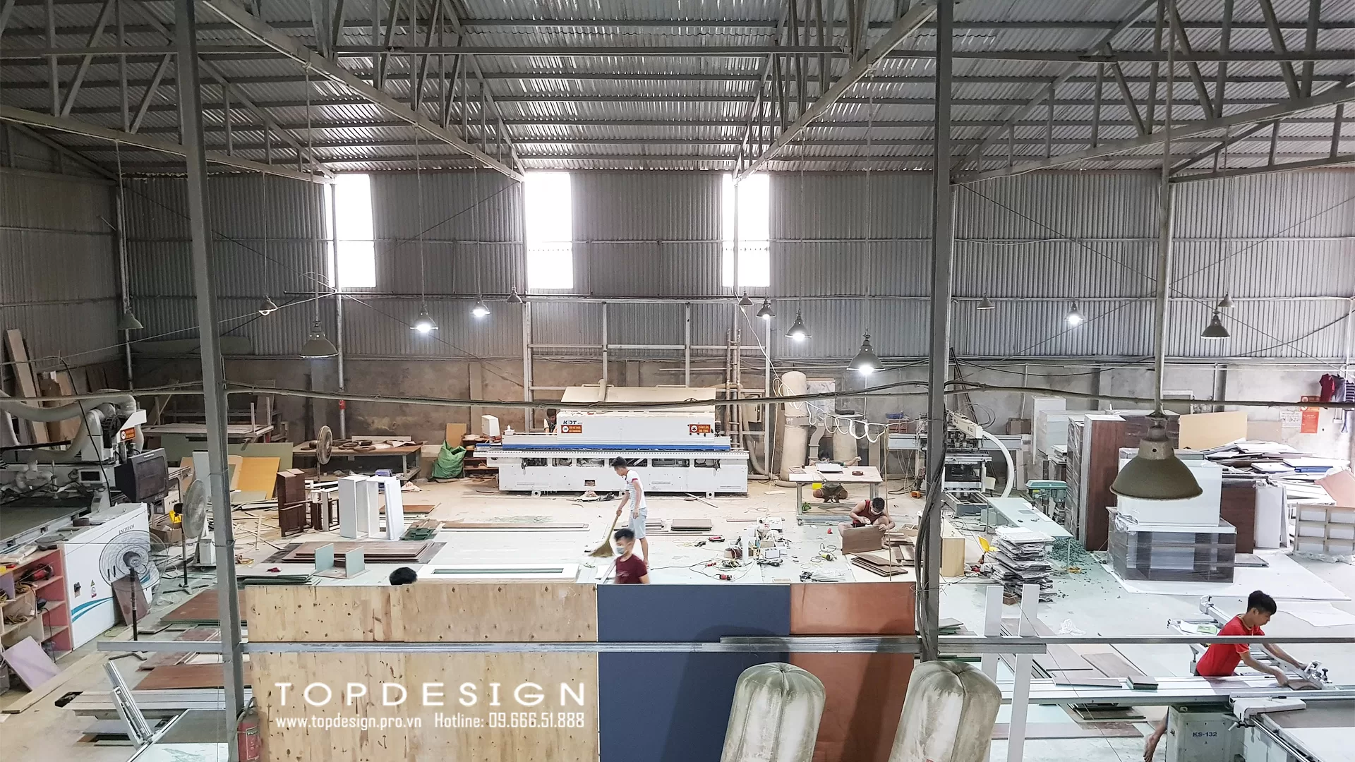 Xưởng sản xuất TOPDESIGN tại Đông La - Hoài Đức 1