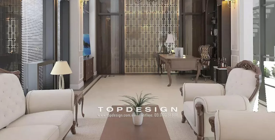 Thiết kế nhà phố tân cổ điển